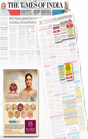 Hitavada tearsheet proof